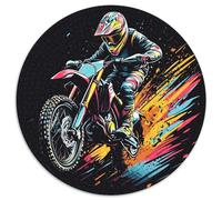 Dirt Bike 1000 Pièces Animation Puzzle pour Adulte Qualité Supérieure Jeu Cadeau Unique Adultes Enfants 1000pcs (67.5x67.5cm)