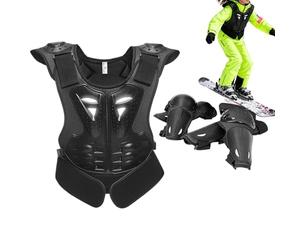 Dirt Bike Gear - 10.63x14.96 pouces, Motocross Gear, Comfortable | Lightweight Knee Guard, Riding Chest Protector For Boys Girls Ages 8-15 Riding Skiing Skating Bicycle Motorbike