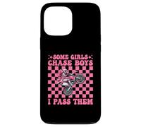 Dirt Bike Girl Dirt Biking Certaines Filles poursuivent Les garçons, Je Les dépasse Coque pour iPhone 13 Pro Max