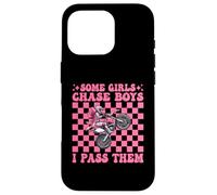 Dirt Bike Girl Dirt Biking Certaines Filles poursuivent Les garçons, Je Les dépasse Coque pour iPhone 16 Pro