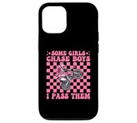 Dirt Bike Girl Dirt Biking Certaines Filles poursuivent Les garçons, Je Les dépasse Coque pour iPhone 12/12 Pro