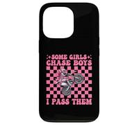 Dirt Bike Girl Dirt Biking Certaines Filles poursuivent Les garçons, Je Les dépasse Coque pour iPhone 13 Pro