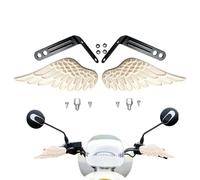 Dirt Bike Handguards - 20x7.5cm 7.87x2.95in Windproof Handlebar Covers | 11.5x8cm 4.53x3.15in Reinforced Support For Rain And Weather Protection | Motorcycle Hand Guards, Scooter Handlebar Covers