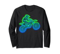 Dirt Bike Motocross Enduro Dirt Biking Boys Kids Manche Longue