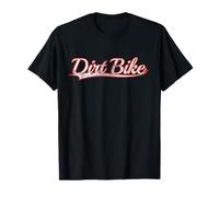 Dirt Bike Motocross Off Road Vintage Varsity Distressed T-Shirt