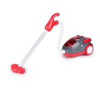 Dirt Devil Aspirateur Jouet avec Tuyau - avec Effets Sonores et Particules Tourbillonnantes - Vacuum Cleaner sans Fil pour Enfants à partir de 3 Ans - 88 x 15 x 12,5 cm - Rouge/Gris