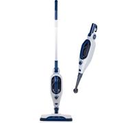 Dirt Devil Lave-sol et nettoyeur vapeur à main DD7004 - Steam Cleaner 1300 W - chauffé en 30 sec - système de balayage avec 4 embouts