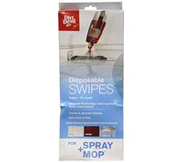 Dirt Devil Lot de 12 tampons jetables pour Balai pulvérisateur, AD51050, Blanc
