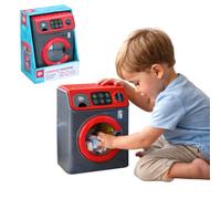 Dirt Devil Machine à Laver Jouet Enfant - avec Lumière et Sons - Prête à l’Emploi - 16,5 x 13 x 22,5 cm - Lave Linge Enfant Jouet pour Jeux de Rôle