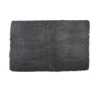 Dirt Devil Paillasson Interieur Entree 50 x 80 cm - Tapis Entree Interieur Absorbant Antiderapant - Paillasson pour Animaux - Gris