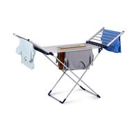 Dirt Devil Sechoir a Linge Electrique DD6003 - Etendoir Linge Chauffant - Séchoir à Linge Étendoir Électrique 230W - Étendoir à Linge - Longueur de Séchage de 12 mètres - Protection IPX1 - Aluminium