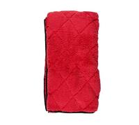 Dirt Devil Serviette Microfibre XL - Chiffon Microfibre Voiture 58 x 58 cm - Lavette Micro Fibre pour Automotive - Rouge
