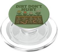 Dirt Don't Hurt Funny Gardeners Humour PopSockets PopGrip pour MagSafe