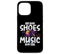 Dirt in My Shoes Music in My Soul Coque pour iPhone 13 Pro Max