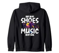 Dirt in My Shoes Music in My Soul Sweat à Capuche