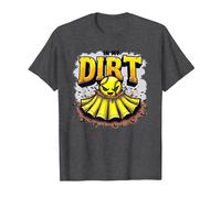 Dirt in My Skirt Ferce Player Spirit pour Filles T-Shirt, Homme, Chiné Foncé, 6XL