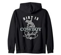 Dirt is Cowboy Stardust - Édition Blanche Sweat à Capuche