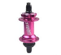 Dirt Jump Moyeu arrière de vélo, 135 mm, vitesse unique avec design à 32 trous, support de disque de boulon et roulements entièrement scellés pour une performance robuste (orange)