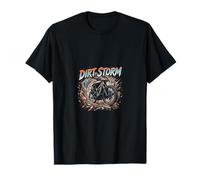 Dirt Storm Vélo de Montagne Hors-Route Motif Aventure T-Shirt