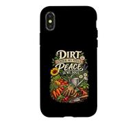 Dirt Under My Nails de Pouce Vert de Jardinier de Potager Coque pour iPhone X/XS