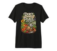 Dirt Under My Nails de Pouce Vert de Jardinier de Potager T-Shirt Haut de Gamme