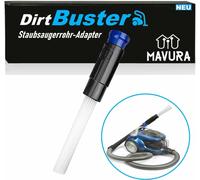 DirtBuster Brosse pour aspirateur Embout pinceau Adaptateur universel Brosse pour meubles fine