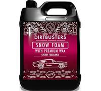 Dirtbusters Snow Foam Shampooing Mousse Nettoyant pour Entretien Professionnel de Voiture, avec Haute Brillance et Parfum Cerise - Lavage Auto pour Lance Canon Mousse De Neige, 5 litres