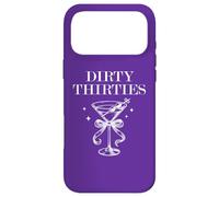 Dirty 30 Thirsty Filthy Martini Dirty Thirties in My 30s Era Coque pour iPhone 17 Pro Max