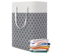Dirty Clothes Hamper - Large Laundry Hamper | Folding Laundry Basket with Handle | 75L Upright Dirty Clothes Storage Hâmper | aundry Storage Box for Lâundry Room, Bedroom, Dorm, Hotel