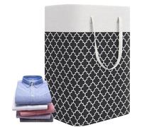 Dirty Clothes Hamper - Large Laundry Hamper | Folding Laundry Basket with Handle | 75L Upright Dirty Clothes Storage Hâmper | aundry Storage Box for Lâundry Room, Bedroom, Dorm, Hotel