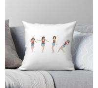 Dirty Dancing The Time Of My Life Taie d'oreiller en polyester et lin velours Fermeture éclair Décoration de voiture