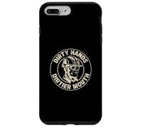 Dirty Hands Dirtier Mouth Funny Construction Manager Foreman Coque pour iPhone 7 Plus/8 Plus
