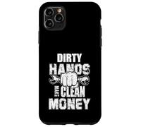 Dirty Hands Make Clean Money Machines Génie mécanique Coque pour iPhone 11 Pro Max