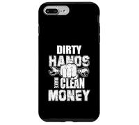 Dirty Hands Make Clean Money Machines Génie mécanique Coque pour iPhone 7 Plus/8 Plus