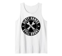 Dirty Hands Still Broke Blue Collar Work Job Syndicat Mechanic Débardeur