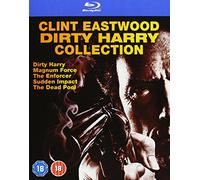 Dirty Harry Complete Movies Film Collection [6 Discs] Blu Ray Boxset: Dirty Harry / Magnum Force / Enforcer / Sudden Impact / Dead Pool + Extras