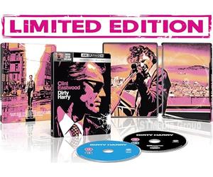Dirty Harry (Steelbook, Limited Edition, 1971) [4K UHD + Blu-ray] [Region Free]