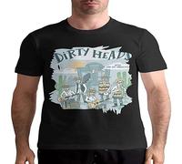 Dirty Heads -2019 Tour Men Basic Short Sleeve Music Band T-Shirts Shirt T-Shirt Black M