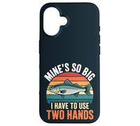 Dirty Mind Fishing - Big Catch Bass Fishing Funny Fisherman Coque pour iPhone 16
