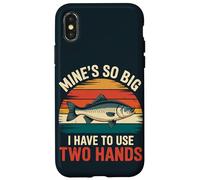 Dirty Mind Fishing - Big Catch Bass Fishing Funny Fisherman Coque pour iPhone X/XS