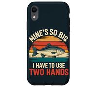 Dirty Mind Fishing - Big Catch Bass Fishing Funny Fisherman Coque pour iPhone XR
