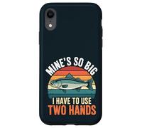 Dirty Mind Fishing - Big Catch Bass Fishing Funny Fisherman Coque pour iPhone XR