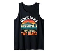 Dirty Mind Fishing - Big Catch Bass Fishing Funny Fisherman Débardeur