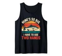 Dirty Mind Fishing - Big Catch Bass Fishing Funny Fisherman Débardeur