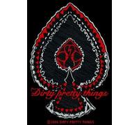 Dirty Pretty Things - Bêche - Patch RO2469 (taille unique) (Noir/Rouge/Blanc)