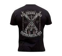 Dirty Ray Arts Martiaux Filipino Kali Escrima Arnis t-shirt homme DT22C (XL)