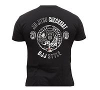 Dirty Ray Arts Martiaux Jiu Jitsu Checkmat Gorilla Grapling t-shirt homme DT19 (XXL)