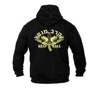 Dirty Ray Arts Martiaux Krav Maga Self Defence Sweat Homme avec Capuche B75 (XL)