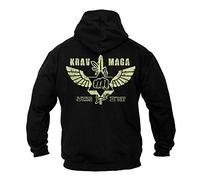 Dirty Ray Arts Martiaux Krav Maga Sweat homme avec capuche B49 (M)