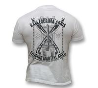 Dirty Ray Arts Martiaux MMA Filipino Kali Escrima Arnis t-shirt homme DT22 (XL)